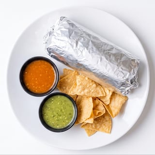 Veggie Burrito Combo Box