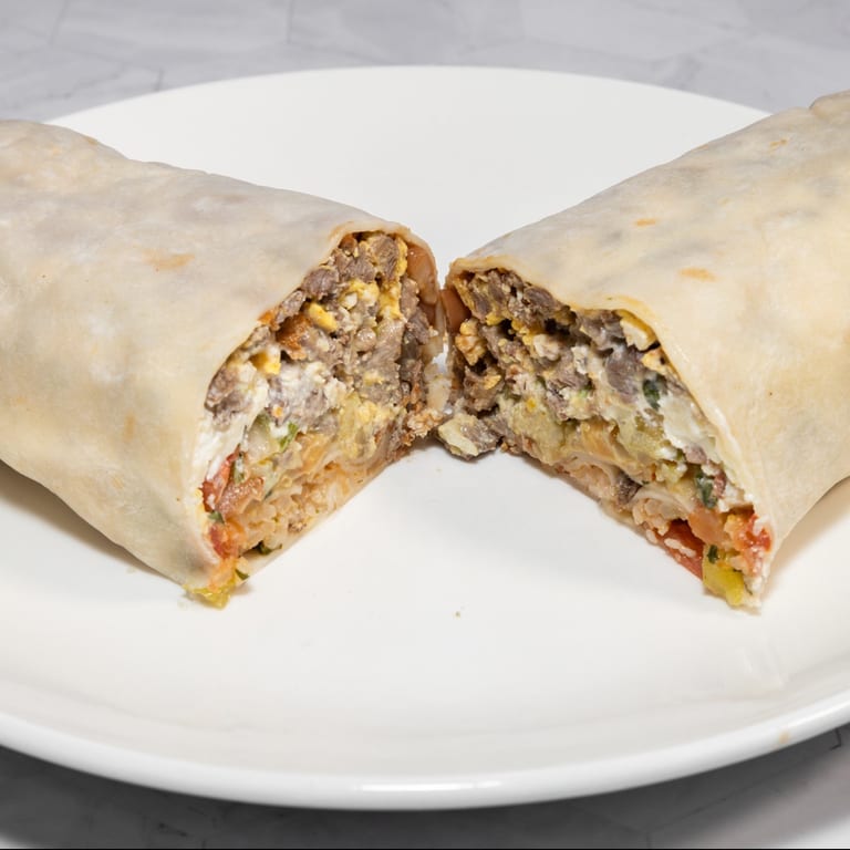 Delicious Breakfast Burrito Awaits