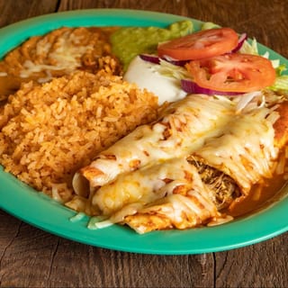 Enchiladas Dinner Plate